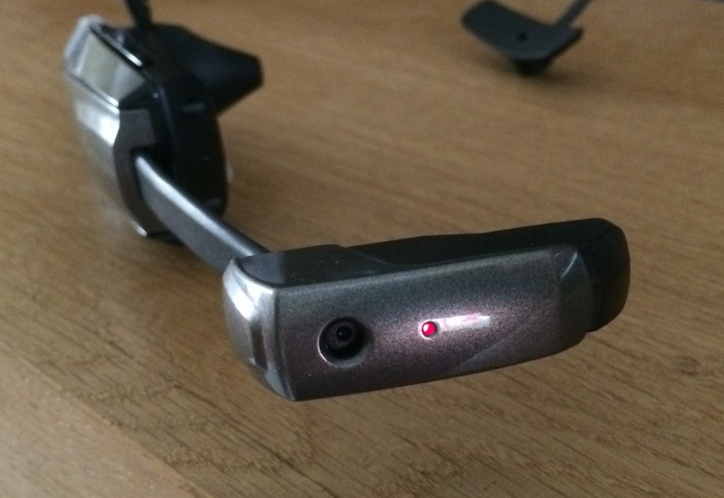Vuzix M100 Smart Glasses with camera on Vuzix-M100