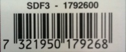 sharp barcode